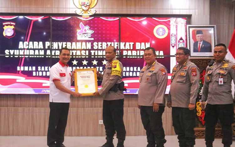 RS Bhayangkara Polda Kalteng Raih Akreditasi Tingkat Paripurna?