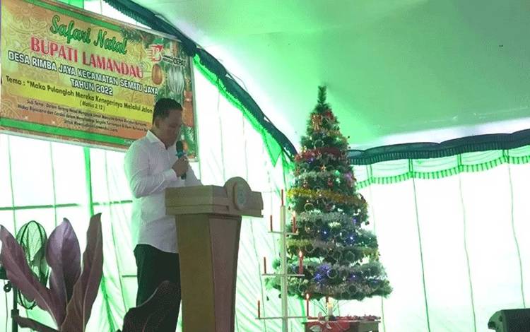 Bupati Lamandau: Sambut Nataru dengan Semangat Baru