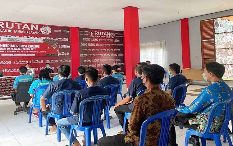44 Warga Binaan Rutan Tamiang Layang Terima Remisi Khusus Natal