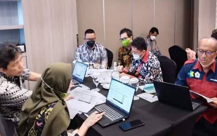 Dinkes Lamandau Ikuti Penilaian Renja 2023