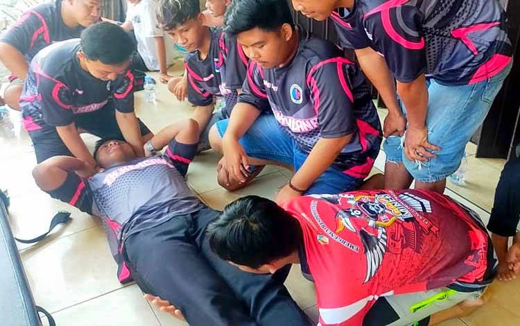 RGB-33 Ampah Gelar Pelatihan Road Accident Rescue dan Vertical Rescue