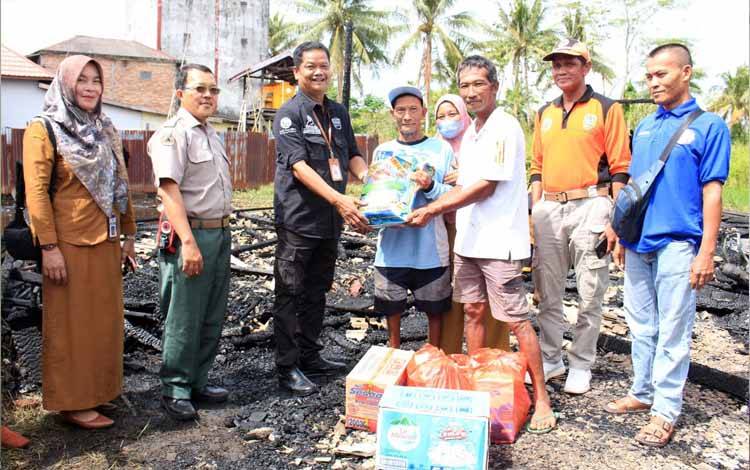 Rumah Warga Terbakar, Pemkab Seruyan?Segera Bantu Pembangunan Kembali