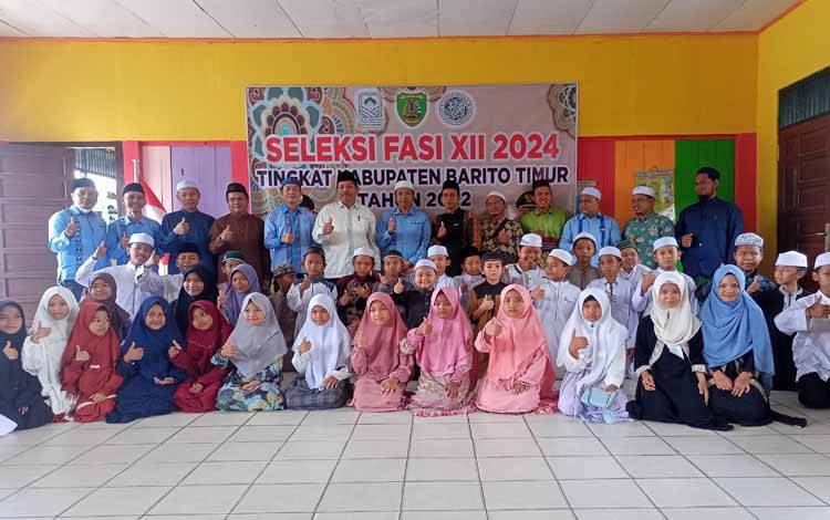 46 Anak di Barito Timur Ikut Seleksi FASI XII Kalteng 2024