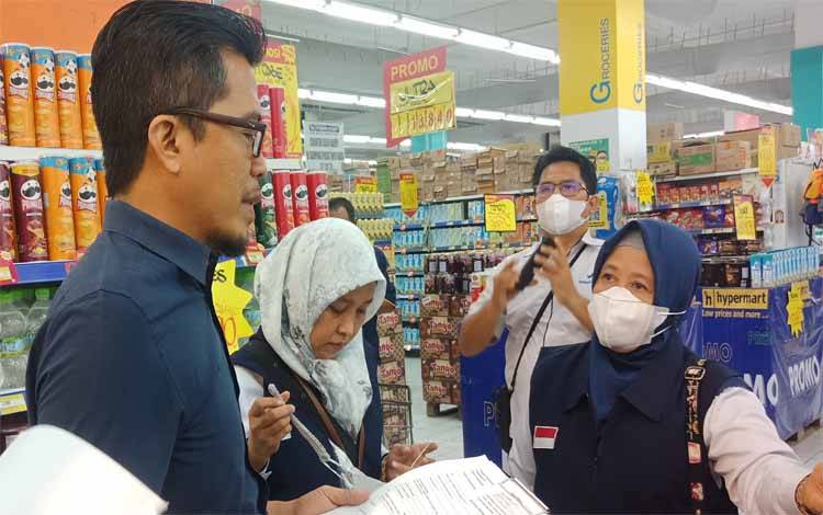 BPOM dan Disperindag Kotim Sidak Ritel Modern