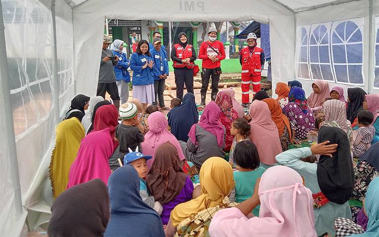 Mahasiswa Universitas Paramadina Beri Dukungan Psikososial Penyintas Gempa Cianjur