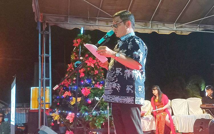 Bupati Barito Timur: Puji Syukur Tahun ini Kita Kembali Merayakan Natal Gabungan