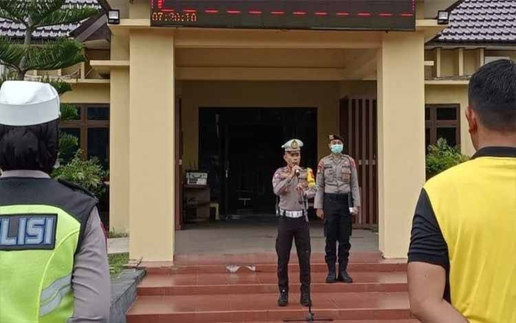 Pimpin Apel, Kasatlantas Polres Kapuas: Ciptakan Situasi Kondusif Malam Pergantian Tahun?2023