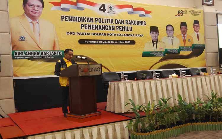 DPD Golkar Palangka Raya Kuatkan Kader Bakal Calon Legislatif 2024 ?