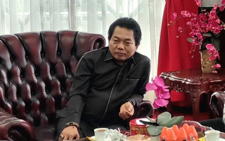 Ketua DPRD Kalteng, Wiyatno. (FOTO: DONNY D)