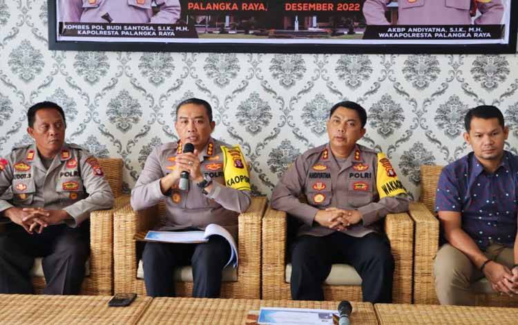 Kasus Kriminal di Polresta Palangka Raya Menurun Sepanjang 2022, Lakalantas Meningkat