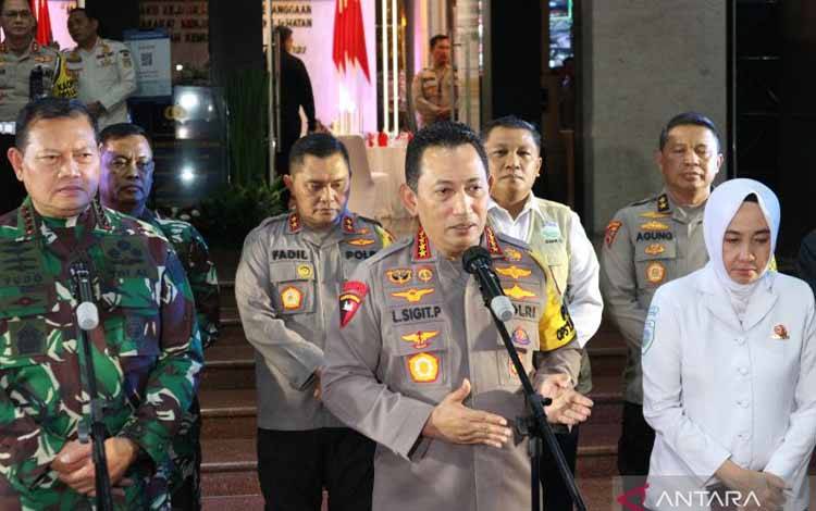 Kapolri: Pelaksanaan Tahun Baru 2023 Berjalan dengan Aman