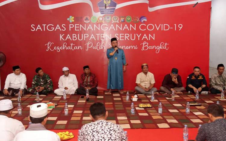 Malam Pergantian Tahun, Bupati Seruyan?Gelar Sholawat dan Doa Bersama