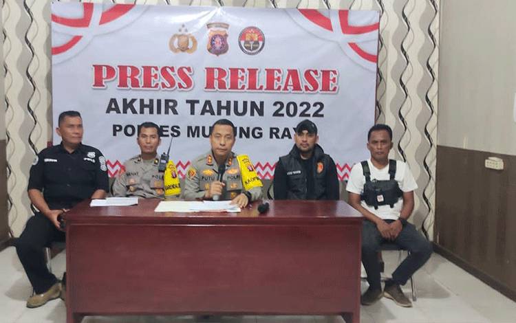 Perkara Ditangani Polres Murung Raya 2022 Naik, Ini Rinciannya