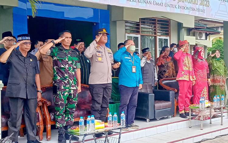 Kapolres Barito Timur Hadiri Peringatan Hari Amal Bakti ke-77 Kementerian Agama