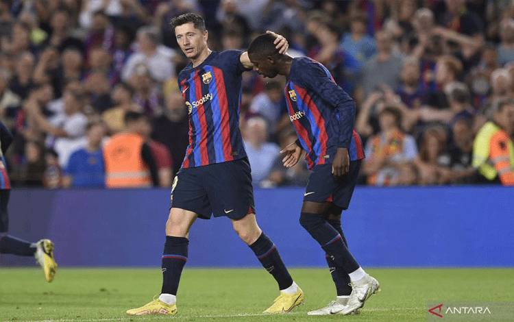 Lewandowski Terkena Sanksi Tiga Laga Barca di LaLiga