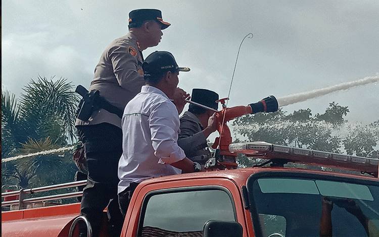 Wabup Sukamara Tekankan Beberapa Hal Dalam Penanggulangan Bencana Karhutla