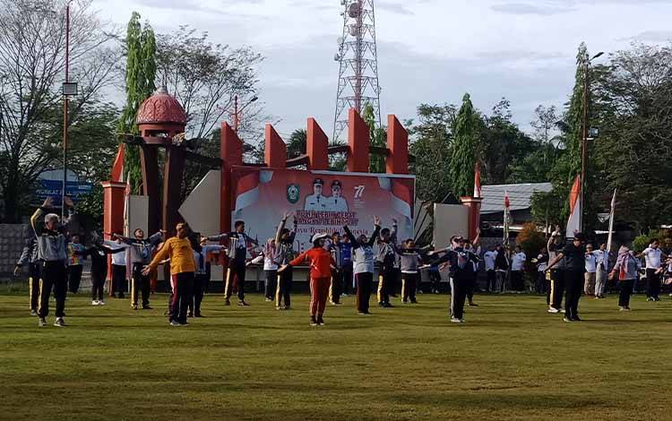 Pemkab Kotim Agendakan Senam Bersama