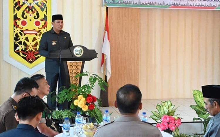 Bupati Lamandau Ajak Masyarakat Jaga Kerukunan