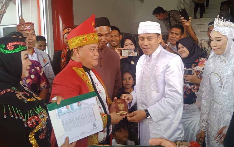 Ijab Qobul Pertama di Mal Pelayanan Publik Kotim