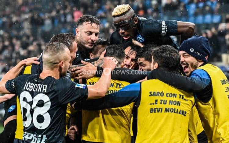 Hasil Liga Italia: Napoli Kian Kokoh di Puncak, Milan Diimbangi Roma