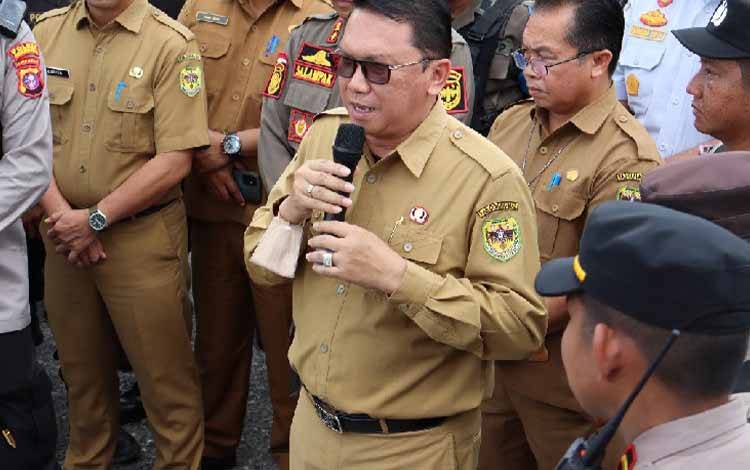 Bupati Gunung Mas Segera Temui AMGM Bahas Penggunaan Jalan Palangka Raya - Kuala Kurun