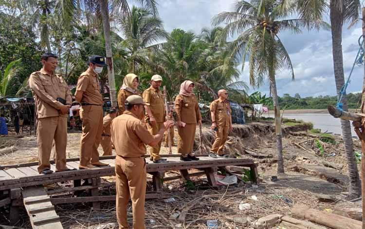 Ini yang akan Dilakukan Pemkab Barito Selatan Atasi Longsor di Desa Baru dan Muara Talang