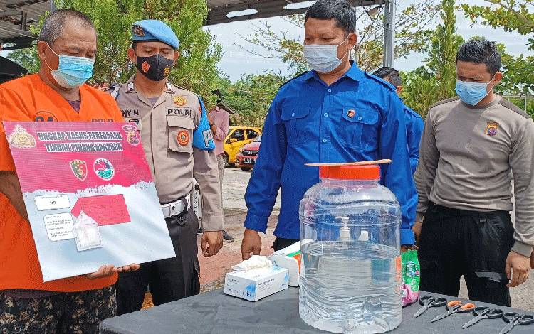 Polres Gumas Tangani 25 Kasus Tindak Pidana Narkoba Sepanjang 2022