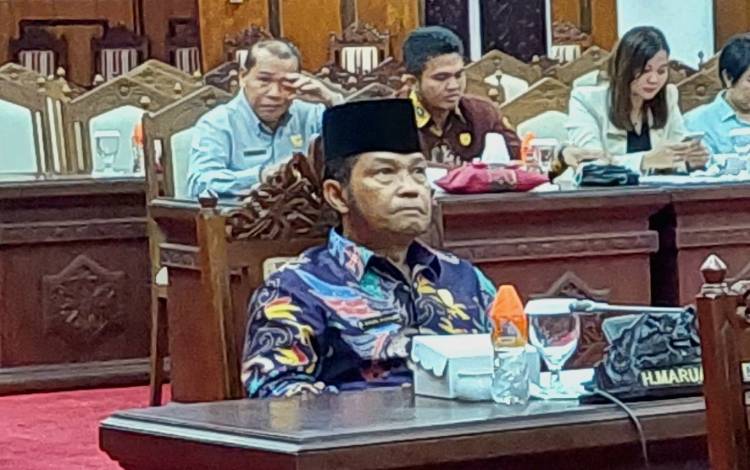 Anggota DPRD Kalteng, Maruadi. (FOTO: DONNY D)