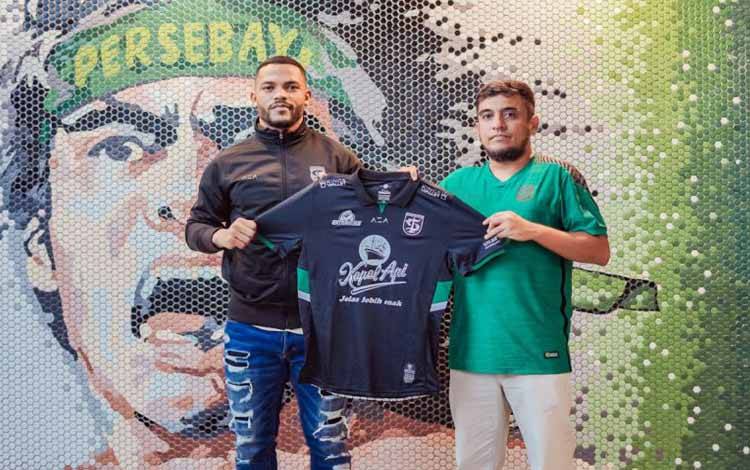 Persebaya Surabaya Kontrak Penyerang asal Brazil Paulo Victor