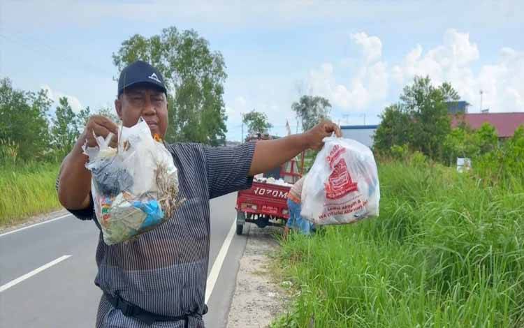 Peduli Lingkungan, Tim Pandulima Kelurahan Panarung Razia Sampah