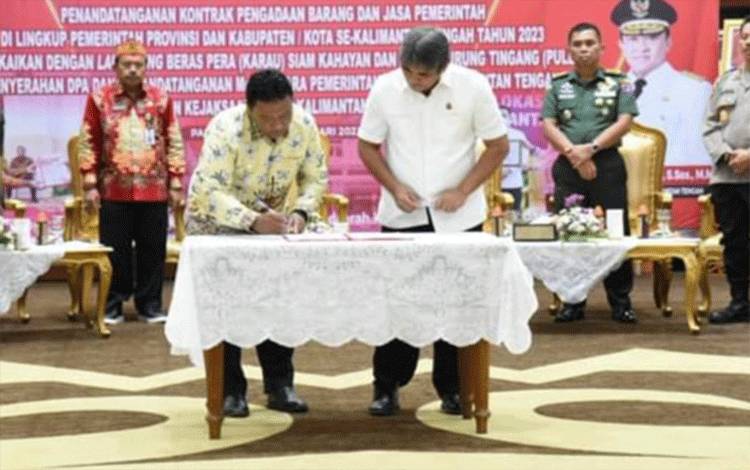 MoU Pemprov Kalteng dengan Kejaksaan Perkuat Sistem Tata Kelola Pemerintahan