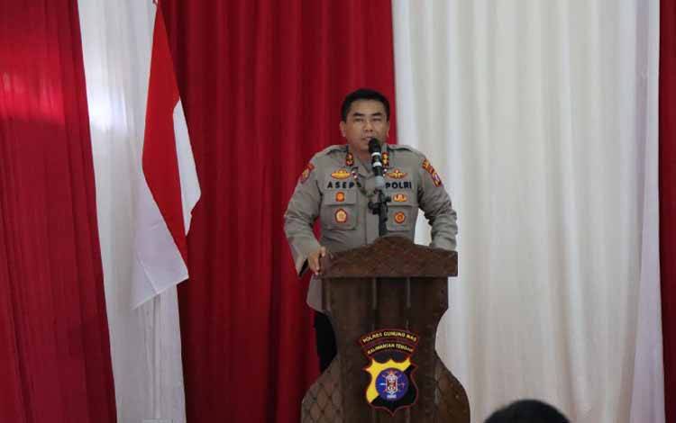 Kapolres Gunung Mas Baru Bertekad Tingkatkan Pelayanan Masyarakat