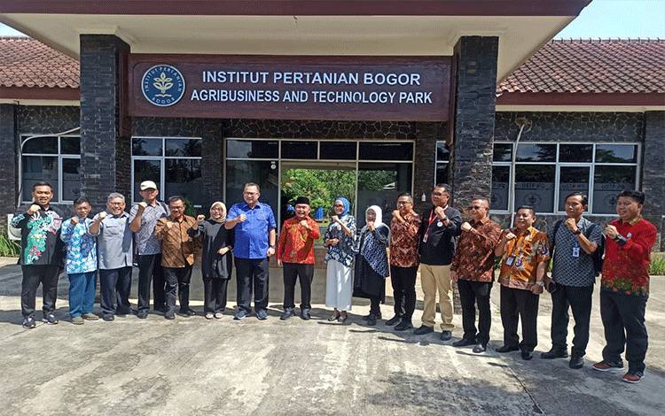 Dislutkan Kalteng Optimistis Kerjasama Dengan IPB Berkontribusi Signifikan Bagi Kalteng