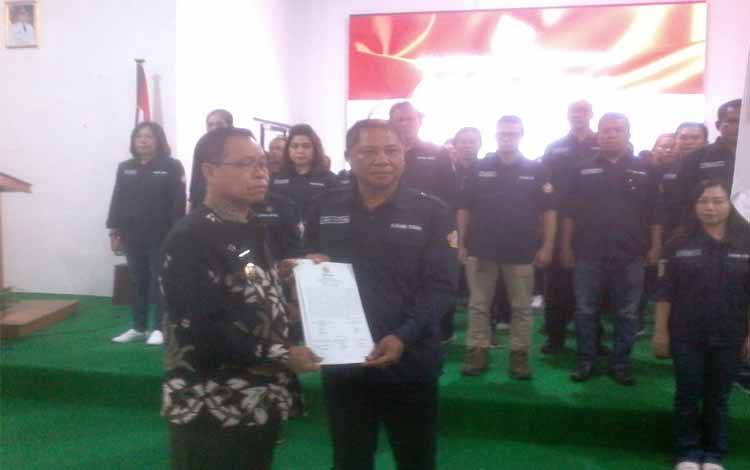Anggota DPRD Ini Dilantik Jadi Ketua Karang Taruna Katingan