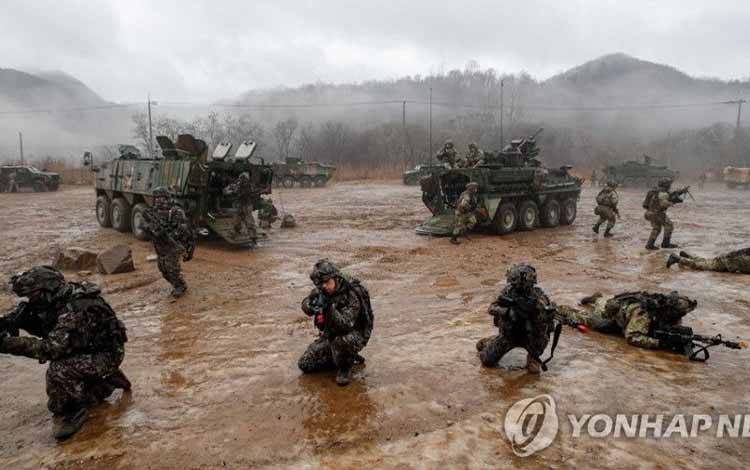 Korsel-AS Gelar Latihan Bersama di Dekat Perbatasan dengan Korut