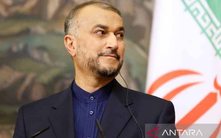 Arsip - Menteri Luar Negeri Iran Hossein Abdollahian. (ANTARA/Reuters/Maxim Shemetov/Pool/as)