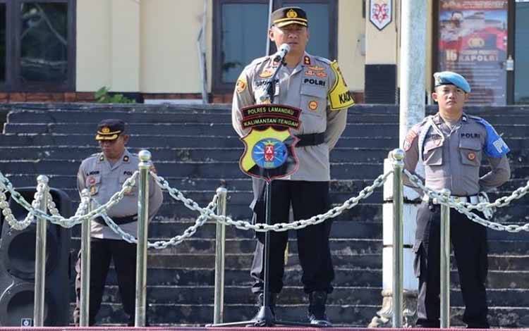 Kapolres Lamandau Ingatkan Larangan Membakar Hutan dan Lahan