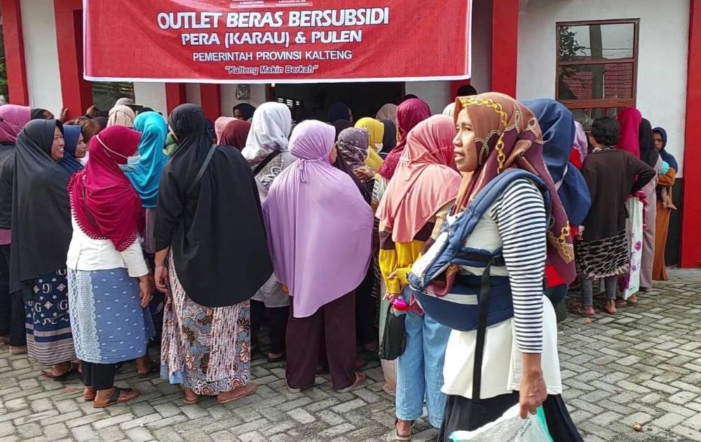 Bulog Regional Sampit Catat Penyaluran Beras Subsidi Capai 8 Ton