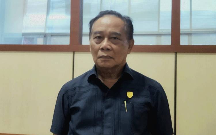 Ketua Komisi II DRPD Kalteng, Achmad Rasyid, Minggu, 15 Januari 2023. (FOTO: DONNY D)