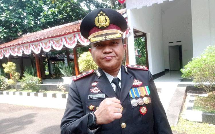 Kapolres Lebak AKBP Wiwin Setiawan. ANTARA/Mansur