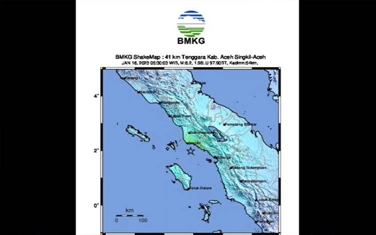 BNPB: Usai Gempa M 6,2 di Aceh Singkil Aktivitas Warga Tetap Normal