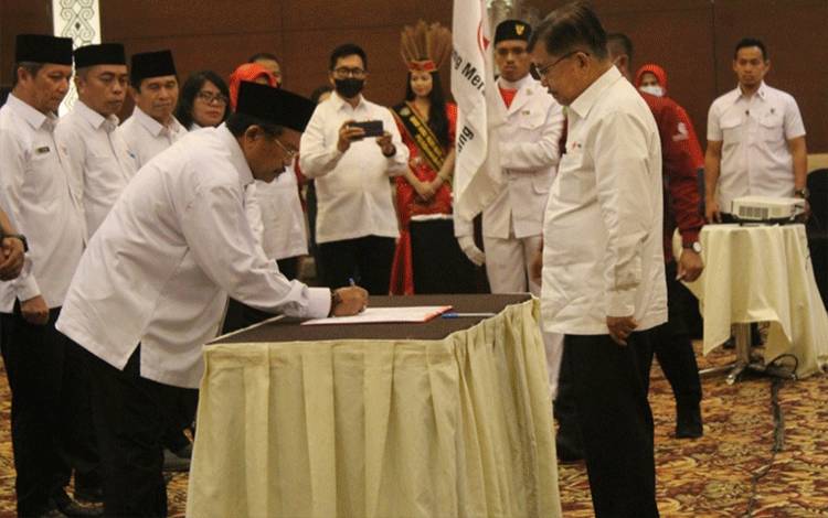 Nuryakin Jabat Ketua PMI Kalteng Masa Bhakti 2022-2027