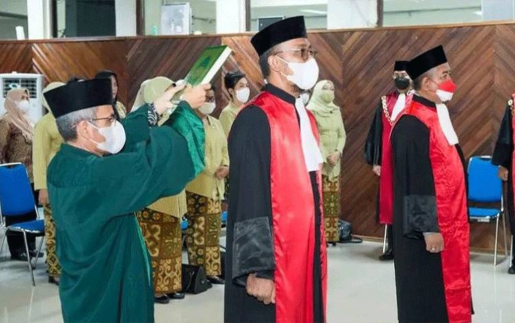 Achmad Soberi Resmi Jabat Ketua PN Nanga Bulik