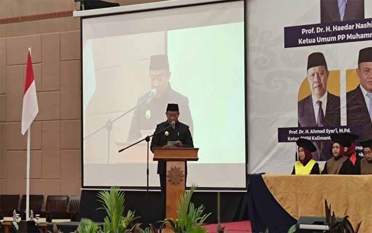Wagub Kalteng Sampaikan Selamat Atas Dilantiknya Rektor UMP Muhammad Yusuf