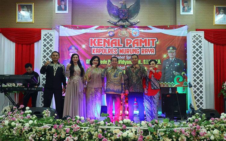 Hadiri Kenal Pamit Kapolres, Ini Kata Bupati Murung Raya