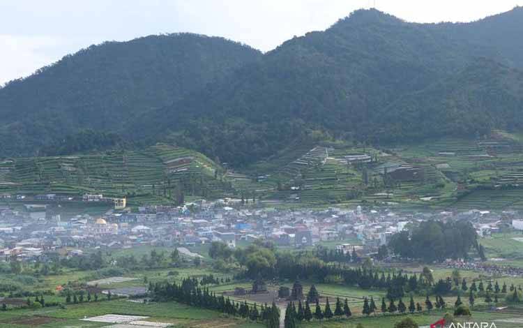 Kawasan Dieng Tiga Kali Mengalami Gempa pada Selasa Siang