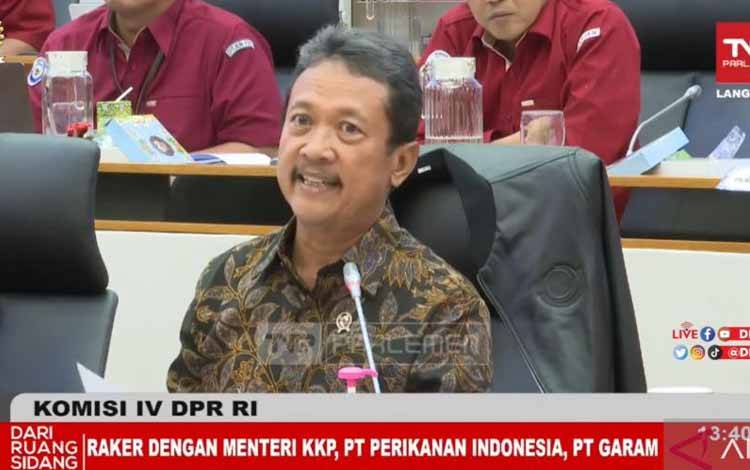 Menteri Trenggono Paparkan Capaian Positif KKP pada 2022 ke DPR RI