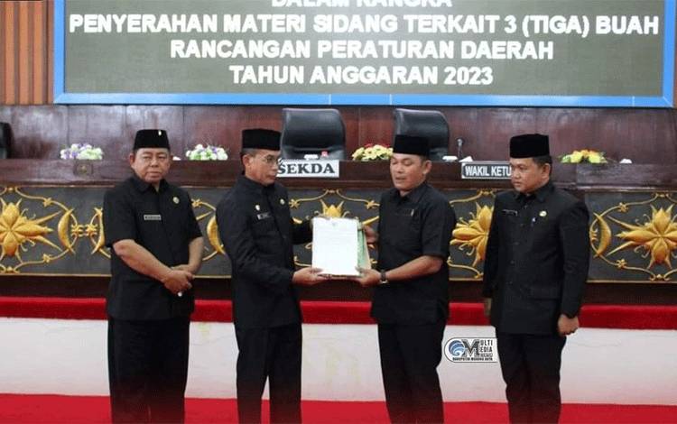 Serahkan 3 Raperda ke DPRD, Ini Kata Sekda Murung Raya