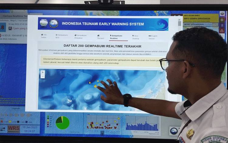 BMKG: Gempa M 7,0 di Laut Maluku Diikuti 10 Kali Susulan