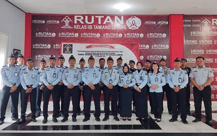 Rutan Tamiang Layang Tandatangani Komitmen Bersama Pembangunan Zona Integritas